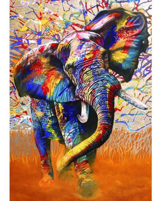 Puzzle African Colours