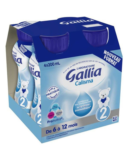 Lait Gallia Calisma 2 : l'avis et le test de notre diététicienne