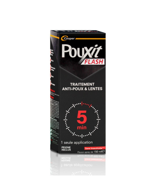 Pouxit Flash - Traitement anti-poux et lentes