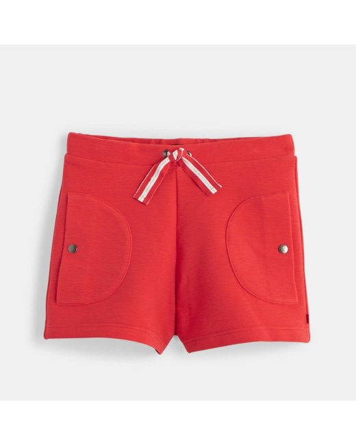 Short marin chic violet fille