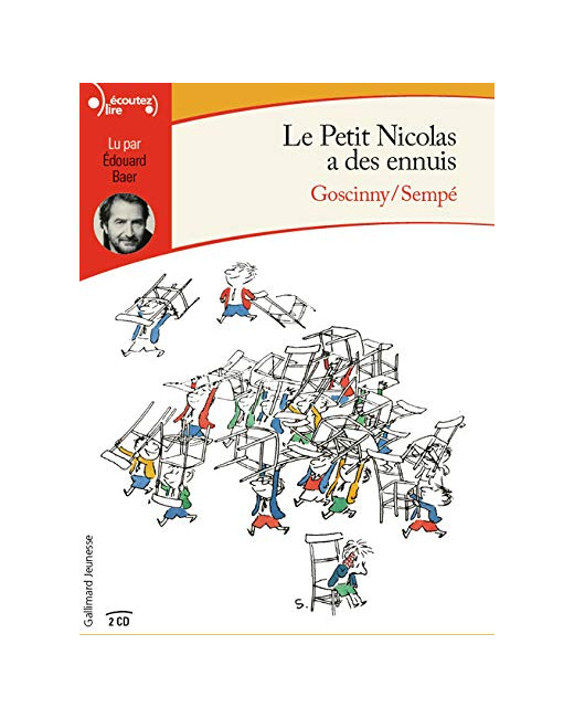 Livre Le Petit Nicolas A Des Ennuis Cd