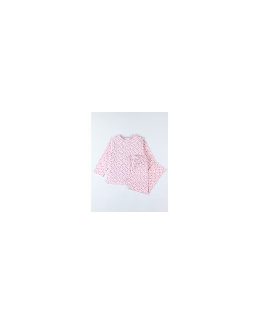 Pyjama 2 pièces à imprimé cœurs en jersey