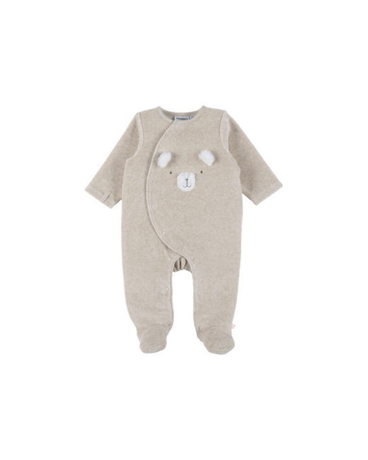 Pyjama en velours brodé Orso