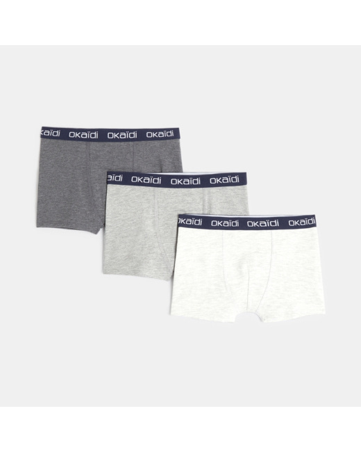 Boxers en jersey (lot de 3) garçon