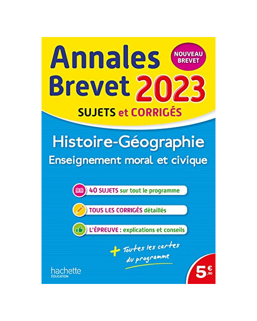 Annales BREVET 2023 - Histoire-géo-EMC