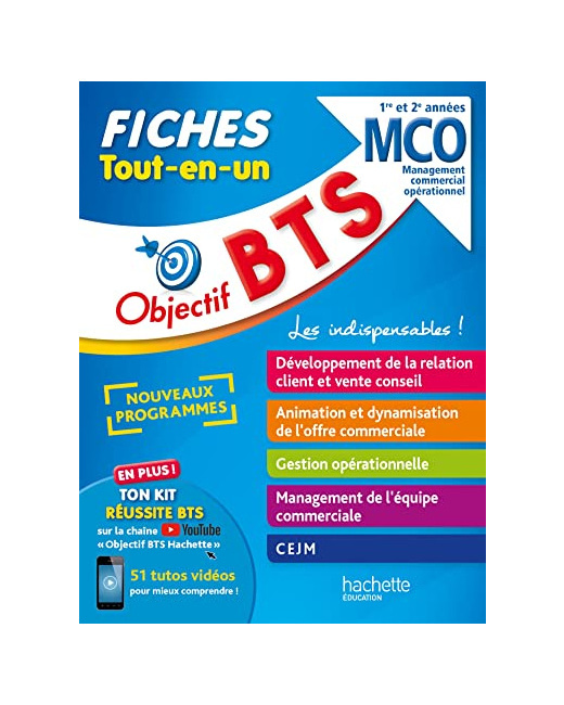 Objectif BTS MCO - Fiches Tout-en-un