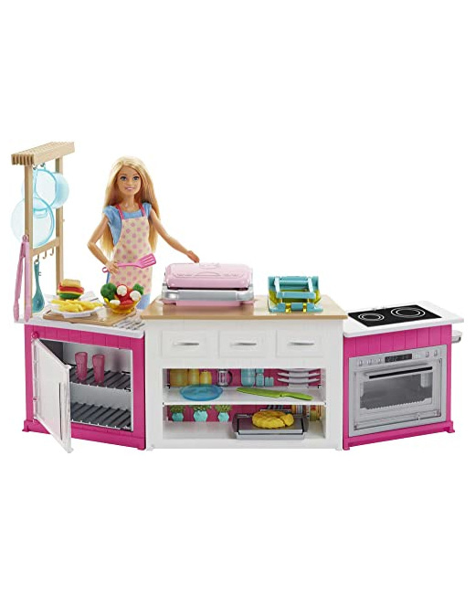 Barbie - Coffret Cuisine à modeler