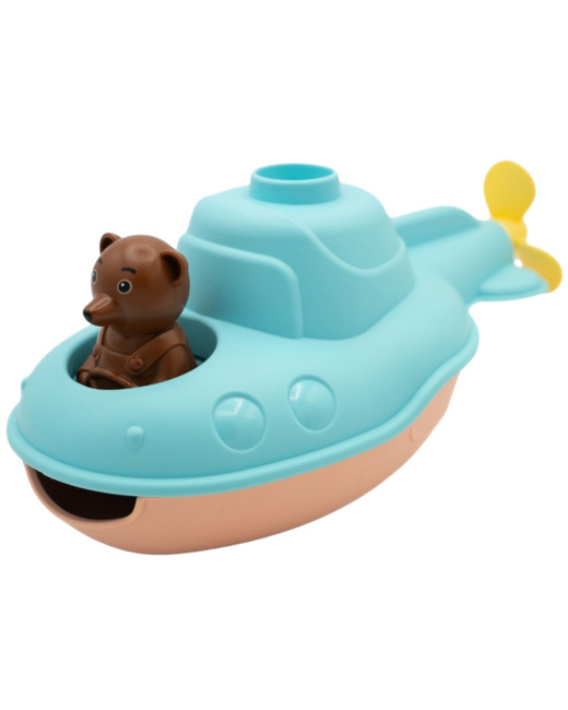 Sous-Marin Bateau de Petit Ours Brun