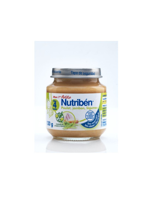 Potito poulet jambon légumes 130g