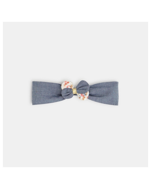 Headband denim avec nœud
