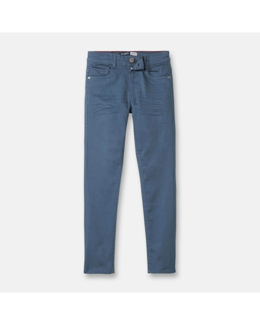 Pantalon skinny hyper stretch bleu garçon