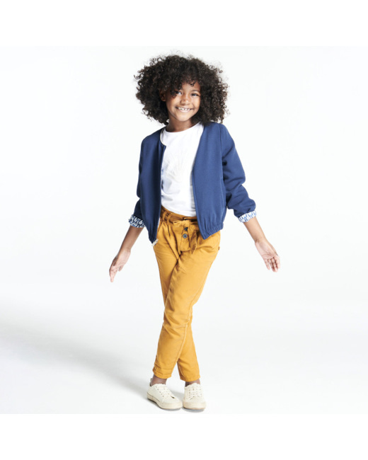 Okaidi veste jean fille top
