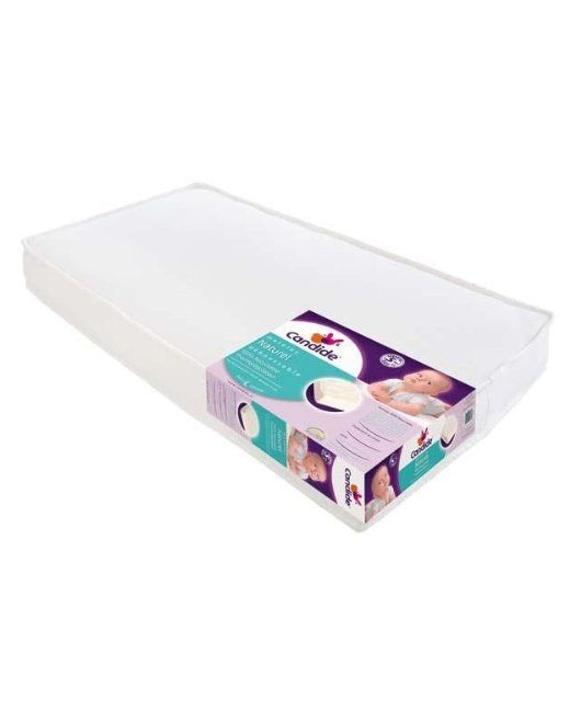 Matelas déhoussable 100% naturel (70 x 140 cm)