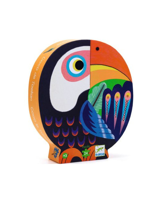 Puzzle Coco le toucan - 24 pièces
