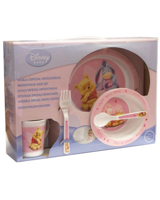Set 5 pièces micro ondable Winnie Baby