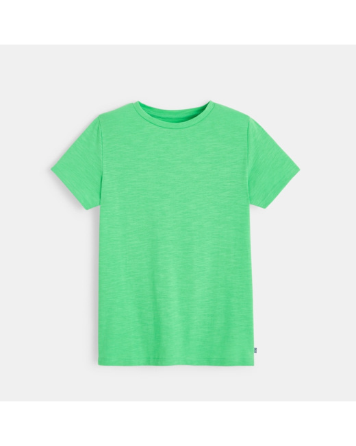 T-shirt basique vert garçon