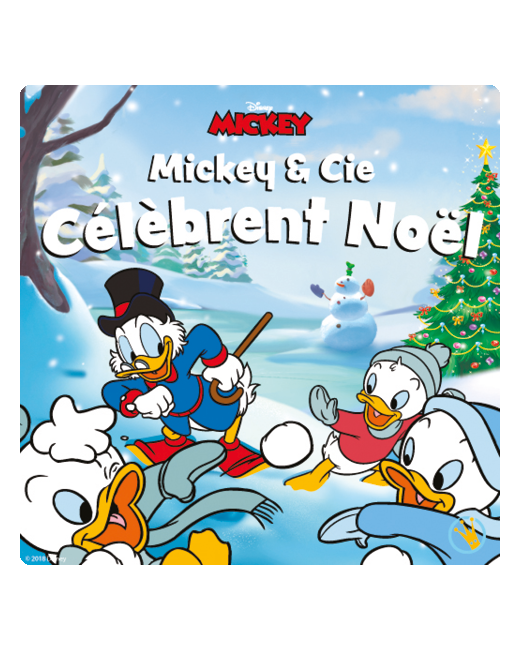 Livre audio Mickey & Cie célèbrent Noël