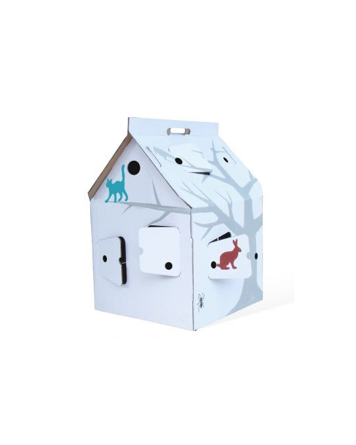 Maison en carton