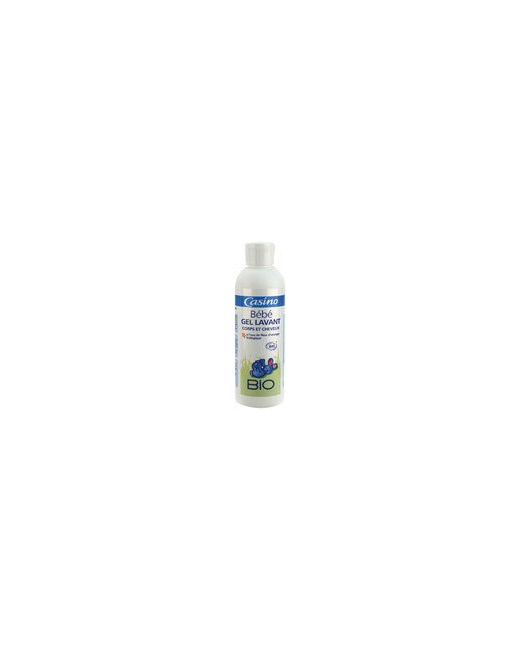 Gel lavant corps et cheveux Bio 200 ml