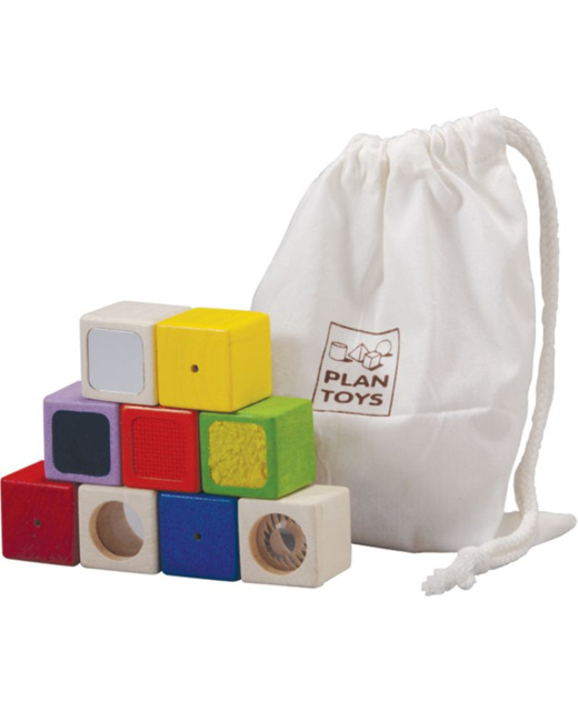 Blocs sensoriels 9 cubes