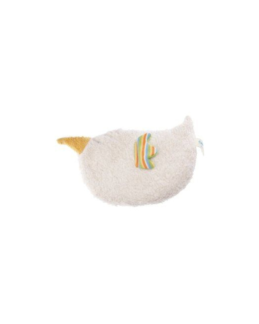 Oiseau-bobo coussin de chaleur à l'épeautre