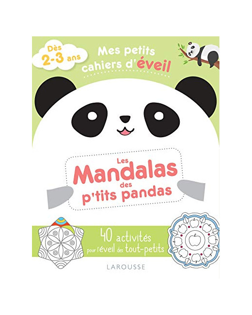 Mes petits cahiers d'éveil - Les mandalas des p'tits pandas