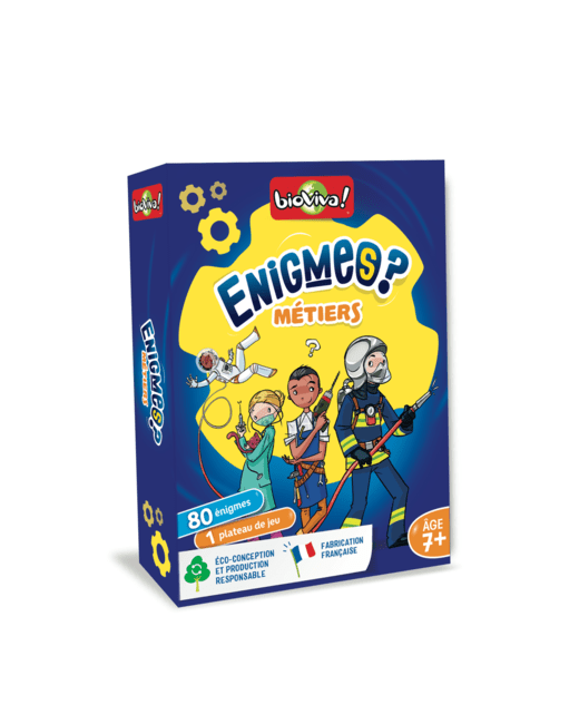 Jeu éducatif Enigmes - Métiers