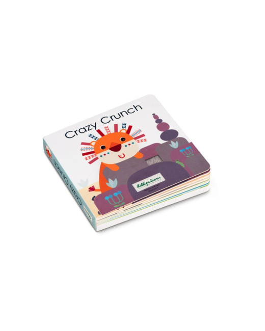 Livre sonore & tactile crazy crunch