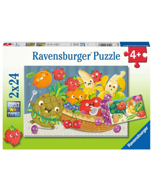 Puzzle Les petits fruits et légumes - de 4 ans