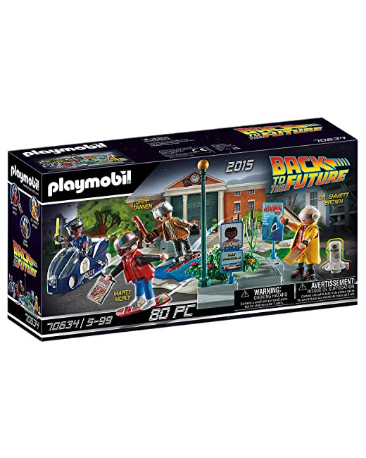 Playmobil Back to The Futur - Course Hoverboard