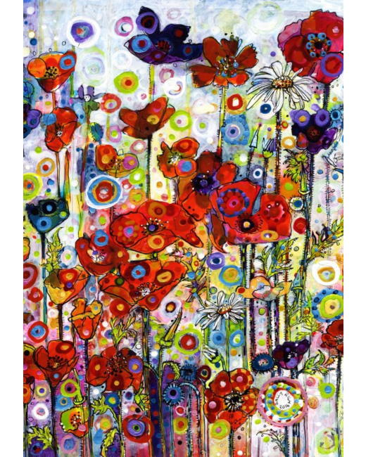 Puzzle Sally Rich - Poppies