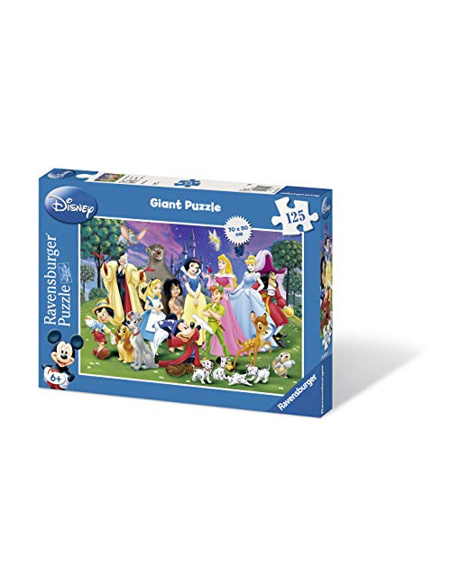 Puzzle - Blanche-Neige, Alice, Peter Pan, etc. - 125 pièces