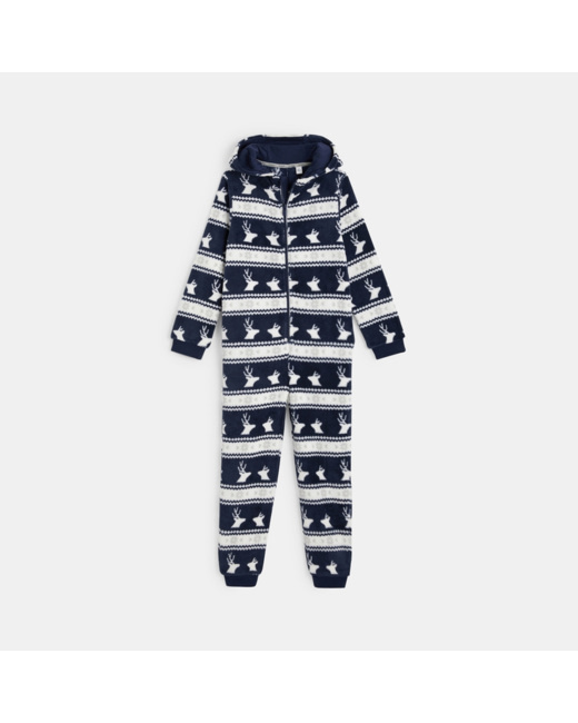 Combi pyjama en velours motifs c urs rouge fille OKAIDI Comparateur Avis Prix