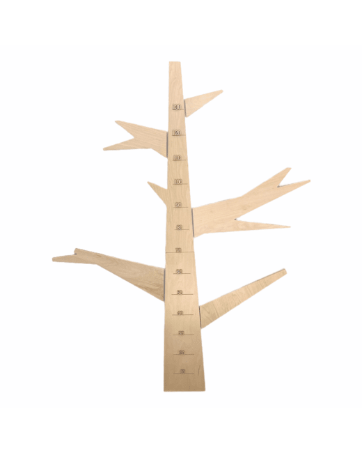 Décoration murale - Toise Arbre en Bois