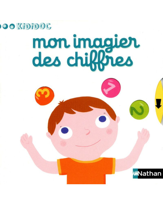 Livre Mon imagier des chiffres - Kididoc