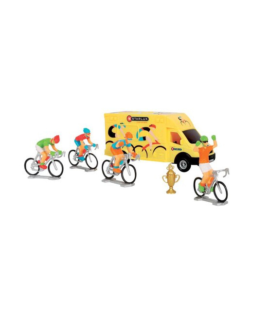 Coffret de figurines Course cycliste