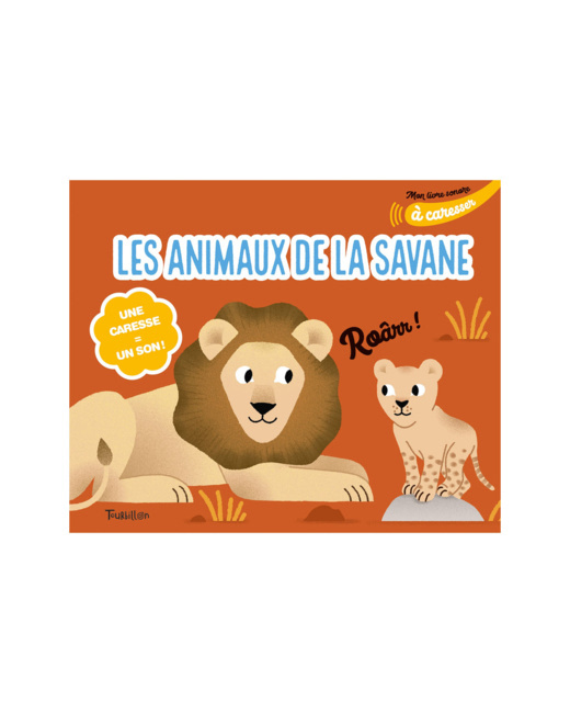 Livre sonore Les animaux de la savane