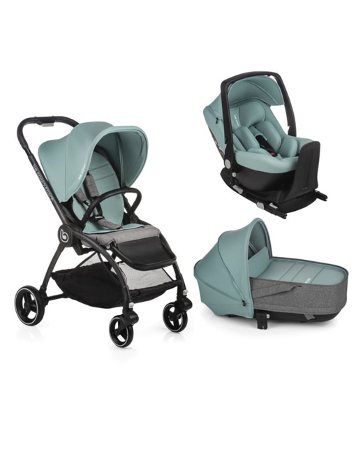 Poussette Outback + nacelle Crib + coque Auto One + Base One