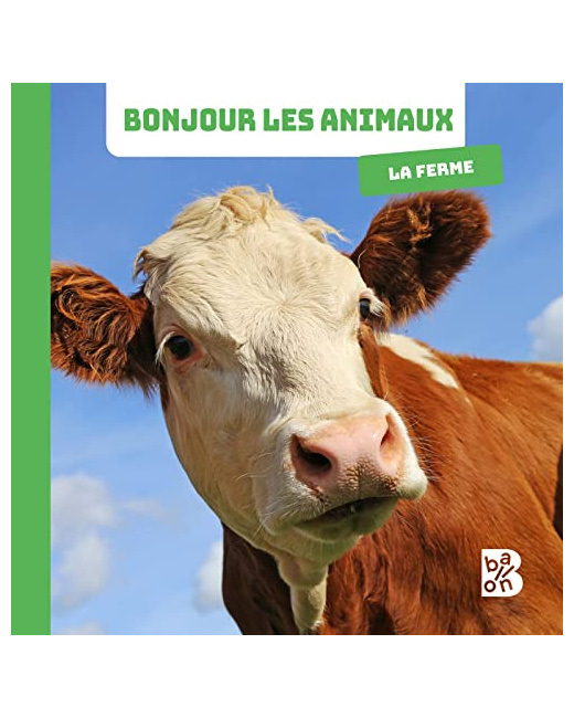 Livre Bonjour les animaux - La ferme
