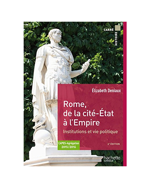 Rome de la cité-État à l'Empire institutions et vie politique