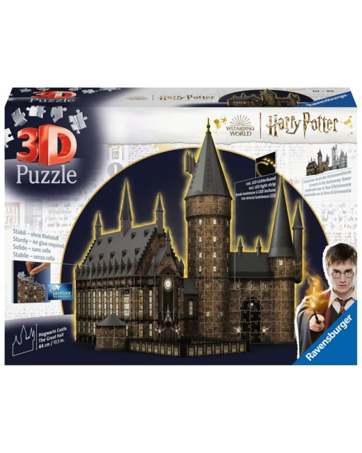 Puzzle Château Poudlard - Grande Salle / Harry Potter - de 10 ans
