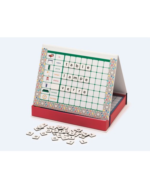 Jeu de lettres magnétiques