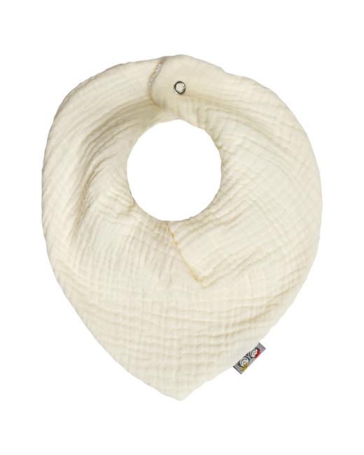 Bavoir bandana gaze de coton, Jeanne