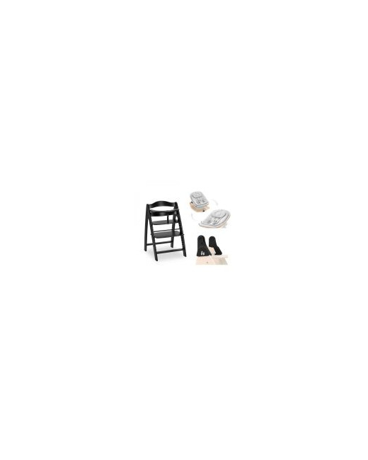 Chaise Haute Bébé Arketa + Transat Bouncer Avec Adaptateur