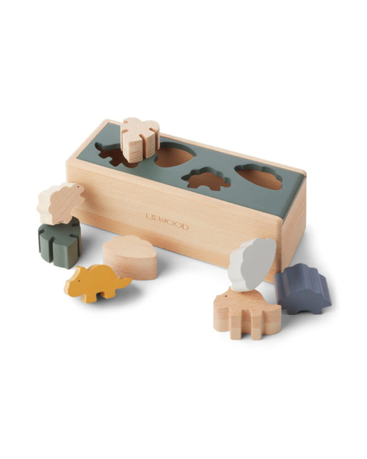 Boîte à formes Casse-tête Midas Dino mix