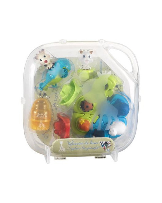 Valisette jouets de bain Sophie la girafe