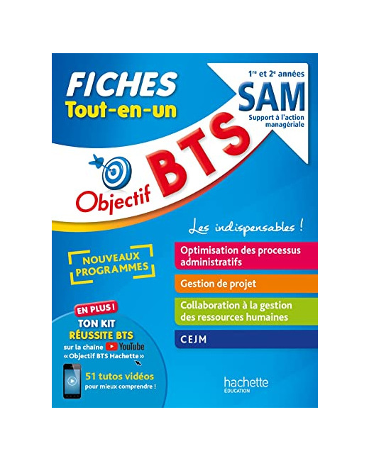 Objectif BTS SAM - Fiches Tout-en-un