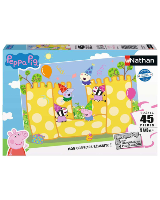 Puzzle La fête de Peppa Pig - de 5 ans