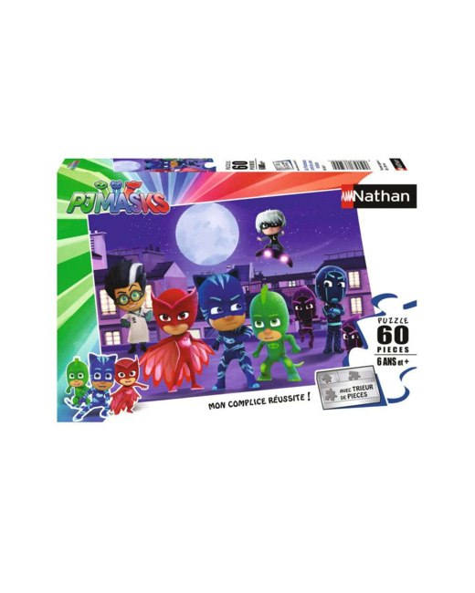 Puzzle Les Pyjamasques contre les super-méchants - de 6 ans