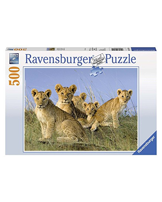 Puzzle - Bébé lions - 500 pièces